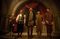William Shakespeare – Der Höhepunkt eines Schauspielerlebens im Elisabethanischen Zeitalter ist ein Auftritt bei Hof – vor der theaterbegeisterten Königin. Hier starten, hier enden Karrieren.