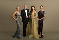 Die "Goldene Note" – L-R: Lidia Baich, Alfons Haider, Leona König, Rebecca Horner.