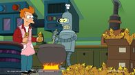 Futurama – v.li.: Fry, Bender