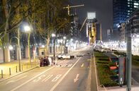 Crime Time: Auf den Spuren der Ku'damm-Raser – Die beiden Unfallautos auf dem Kurfürstendamm.
