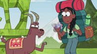 Goat Girl – Saige versucht Billy auf ziegisch zu begrüßen.