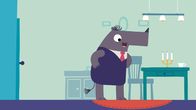 Animanimals – Das Nashorn bereitet die Wohnung vor für die Verabredung.