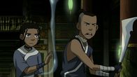 Avatar - Herr der Elemente – L-R: Katara, Sokka