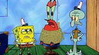 SpongeBob Schwammkopf – L-R: SpongeBob, Mr. Krabs, Squidward
