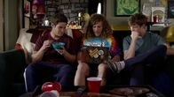 Workaholics – L-R: Adam DeMamp (Adam Devine), Blake Henderson (Blake Anderson), Anders Holmvik (Anders Holm)