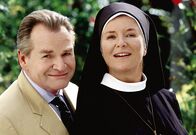 Um Himmels Willen – Fritz Wepper (Wolfgang Wöller), Jutta Speidel (Lotte Albers).