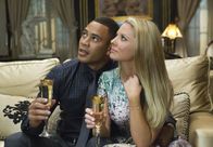 Empire – Wie stehen Andres (Trai Byers, l.) Chancen, Empire Records fortzuführen? Seine Frau Rhonda (Kaitlin Doubleday, r.) hofft, dass ihr Mann Erfolg hat ...