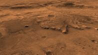 Mission Mars 2020 – Ancient river delta in Jezero Crater on Mars, where Perseverance will drill and cache rock samples for eventual return to Earth. (NASA/JPL-CALTECH )