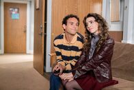 The Goldbergs – Troy Gentile (Barry Goldberg), Beth Triffon (Joanne Schwartz).