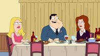 American Dad! – L-R: Francine, Stan, Scarlett