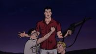 Archer – Ihre Mission verläuft anders als geplant: Archer (M.), Cyril (l.) und Ray (r.) ...