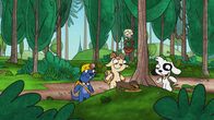 Doki – Ein Hund führt Doki und seine Freunde zu den unterirdisch wachsenden Trüffeln.