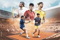 Tennis: French Open – v.li.: Matteo Berrettini, Sebastian Ofner, Jannik Sinner, Carlos Alcaraz und Alexander Zverev beim Gipfeltreffen der Tennis-Elite in Paris