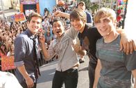 Big Time Rush – L-R: Logan Henderson, Carlos Pena, James Maslow, Kendall Schmidt