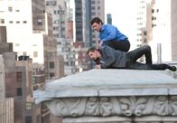 Ein Riskanter Plan – Was führend Nick Cassidy (Sam Worthington, r.) und sein Bruder Joey (Jamie Bell, l.) im Schilde?