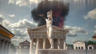 Mythos - Die größten Rätsel der Geschichte – Verheerender Vulkanausbruch: Das legendäre Atlantis soll in nur einem Tag und einer Nacht untergegangen sein.