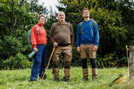 Die Landarztpraxis – (v.l.n.r.) Isabella Kroiß (Diane Willems); Georg Kroiß (Christian Hoening); Fabian Kroiß (Oliver Franck)
