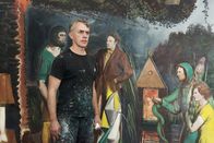 Neo Rauch - Gefährten und Begleiter – Rauchs Figuren scheinen Zwischenwesen zwischen Traum und Realität, die aber nie ganz greifbar ist.
