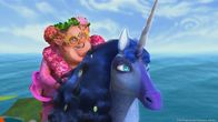 Mia and me - Abenteuer in Centopia – Rixel kann Einhornkönig Ono mit Hilfe seines Grünen Elixiers kontrollieren. Er versucht Centopia mit ihm zu verlassen.