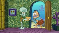 SpongeBob Schwammkopf – Squidward (l.)