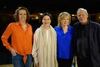 Ich bin Ingrid Bergman – Sigourney Weaver, Isabella Rossellini und Liv Ullmann während der Dreharbeiten zu Stig Björkmans „Ich bin Ingrid Bergman“ in New York
