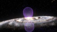 Strip the Cosmos - Im Innersten des Universums – Zwei riesengroße Gammastrahlen-Blasen ragen senkrecht aus dem Zentrum unserer Galaxis hinaus. Wie sind sie entstanden?