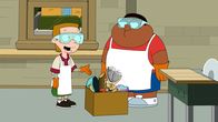 The Cleveland Show – L-R: Ernie, Cleveland Jr.