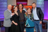 Meister des Alltags – v.li. Bodo Bach, Enie van de Meiklokjes, Christoph Sonntag, Alice Hoffmann und Florian Weber.