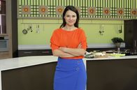 ARD-Buffet – Moderatorin Fatma Mittler-Solak.