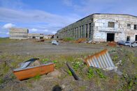 Lost Places – Ultratiefes Bohrloch Kola, Ruinen in der Nähe der Stadt Sapoljarny, Gebiet Murmansk