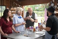 Das große Backen - Australien – (v.l.n.r.) Mel Buttle; Claire Hooper; Matt Moran; Nurman Noor