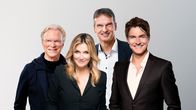 Riverboat – Wolfgang Lippert, Kim Fisher, Klaus BrinkbÃ¤umer und Matze Knop (v.l.)