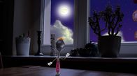 Unser Sandmännchen – In der Küche steht der kleine Löffel traurig am Fenster. Er wäre zu gern einmal auf dem Mond. Wie kann man da helfen?