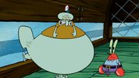 SpongeBob Schwammkopf – L-R: Squidward, Mr. Krabs