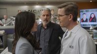 Navy CIS – (v.l.n.r.) Jessica Knight (Katrina Law); Alden Parker (Gary Cole); Jimmy Palmer (Brian Dietzen)