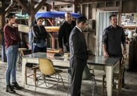 Navy CIS: L.A. – "Into the Breach" - Pictured: Daniela Ruah (Special Agent Kensi Blye), Marsha Thomason (NCIS Special Agent Nicole DeChamps), LL COOL J (Special Agent Sam Hanna), Peter Jacobson (Special Prosecutor John Rogers) and Chris O\'Donnell (Special Agent G. Callen). The NCIS team investigates the murder of a journalist who was writing an exposĂ?Â?Ă‚Â?Ă?Â‚Ă‚Â