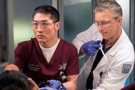 Chicago Med – -- "Prisoner's Dilemma" Episode 215 -- Pictured: (l-r) Brian Tee as Dr