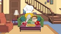 American Dad! – Roger, l.; Steve, r.
