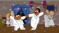 The Cleveland Show – Vorne, l-r: Cleveland Brown Jr., Cleveland Brown