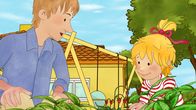 Meine Freundin Conni – Conni und Papa freuen sich über Wilderdbeeren.
