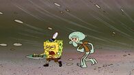 SpongeBob Schwammkopf – L-R: SpongeBob, Squidward