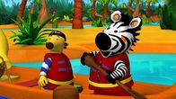 Zigby, das Zebra – Zigby und Matze gehen auf Kanufahrt.