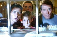 Malcolm mittendrin – v.li.: Reese (Justin Berfield), Dewey (Erik Per Sullivan), Malcolm (Frankie Muniz), Hal (Bryan Cranston).