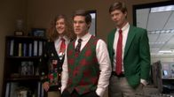 Workaholics – l-r: Blake Henderson (Blake Anderson), Adam DeMamp (Adam DeVine), Anders "Ders" Holmvik (Anders Holm)