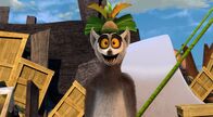 King Julien – King Julien - Die Dschungelspiele - Foto: ORF/Universal. Veröffentlichung honorarfrei nur für redaktionelle Berichterstattung in Sendungszusammenhang und mit Copyrightangabe. Kontakt: foto@orf.at