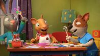 Pip und Posy – Zac braucht ein bisschen Action vor dem Einschlafen- Pip und Posy ziehen mit.