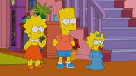 Die Simpsons – (v.l.n.r.) Lisa; Bart; Maggie