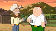 Family Guy – Wild West (l.); Peter Griffin (r.)