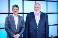 BürgerFRAGEN – v.li.: Hans Bürger, Franz Fischler.