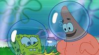 SpongeBob Schwammkopf – L-R: SpongeBob, Wormy, Patrick